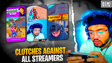 Streamer Got Triggered After This 1v4 Clutch in Conqueror Lobby | Solo vs Squad | ‪@DynamoGaming‬