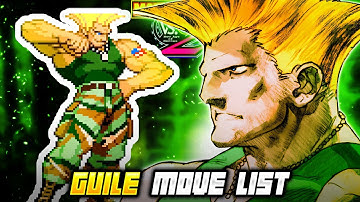 GUILE MOVE LIST MOVE LIST - Marvel vs. Capcom 2: New Age of Heroes (MvC2)