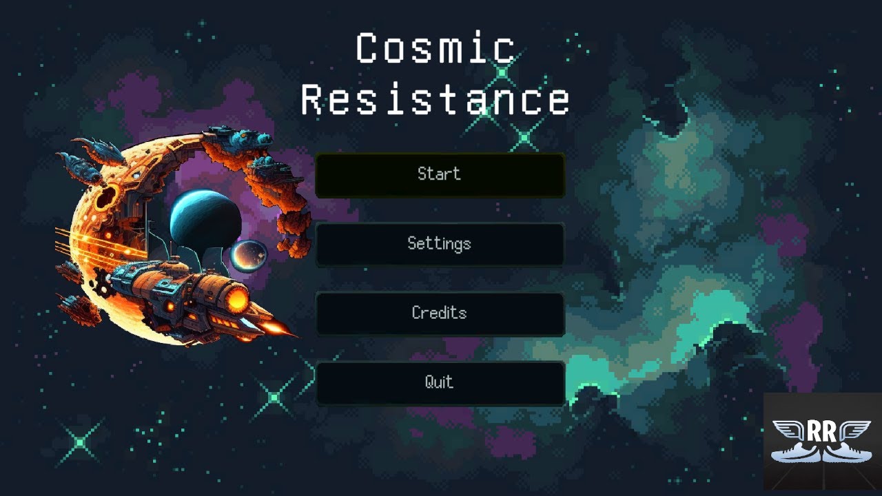 Cosmic Resistance - Minimalist Real Time Space Strategy Game