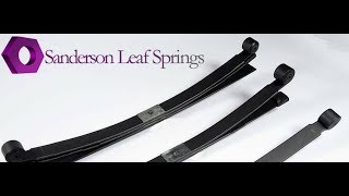 Sanderson Leaf Springs A Suspension Specialist