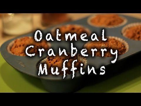 Oatmeal Cranberry Muffins Recipe