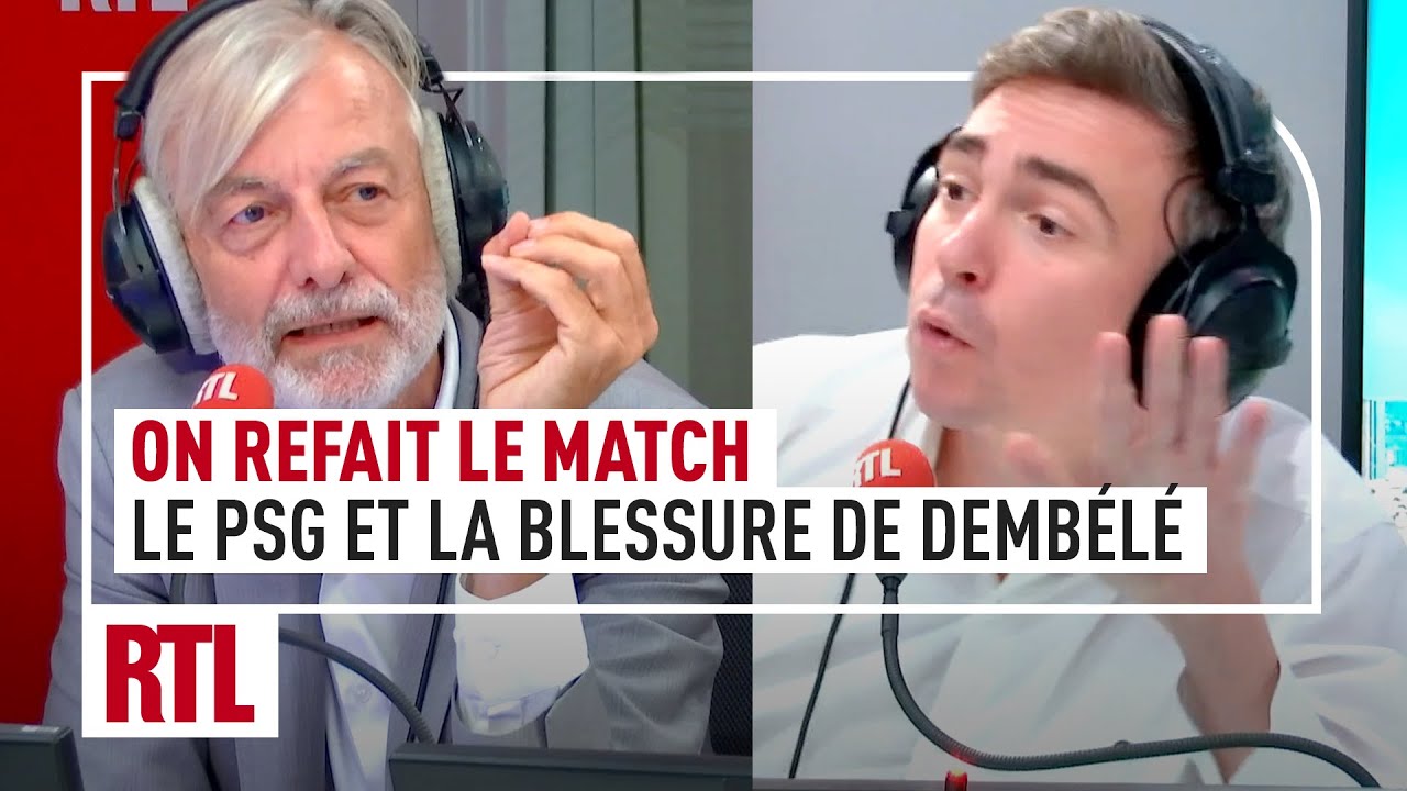 On refait le match : blessure d’Ousmane Dembélé, la colère du PSG