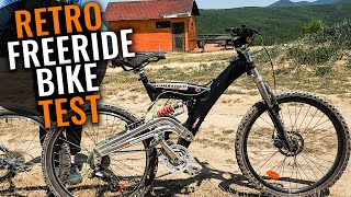 TESTUJEME ŠÍLENÝ RETRO FREERIDE KOLA!