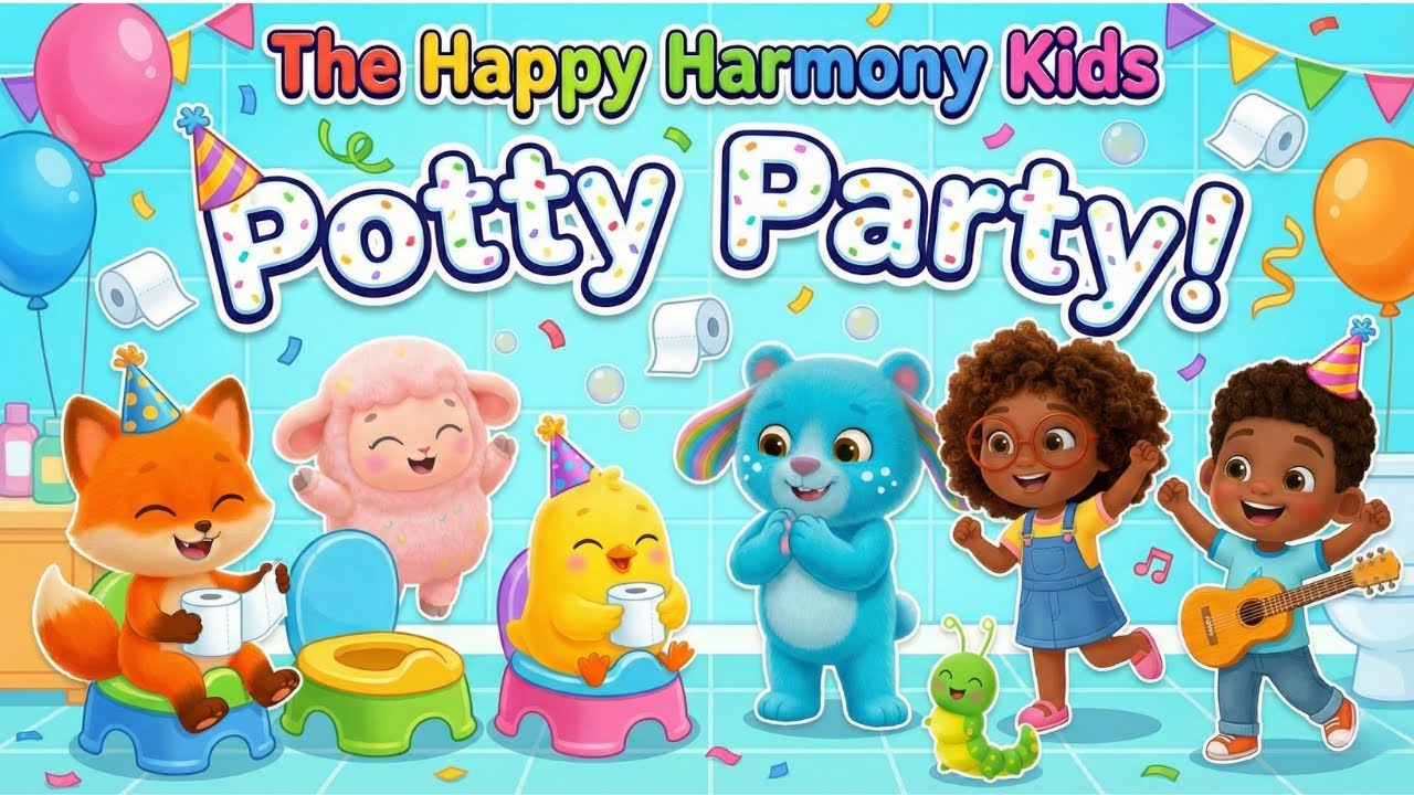 Potty Party! 🚽🎉| Toddler + Kids Potty Training Songs | Super Simple Songs 