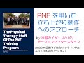 【PNF】立ち上がりへのアプローチ by カイザーリハビリテーションセンター 理学療法部スタッフ（2020年国際PNF協会®︎オンライン学会より 和訳バージョン）