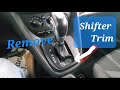 How to Remove shifter trim * 2016 Ford Transit Connect *
