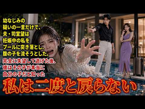 幼なじみの疑いの一言だけで、夫・司堂望は妊娠中の私をプールに突き落とし、腹の子を流そうとした。完全に失望して逃げた後、彼はその子が本当に自分の子だと知った