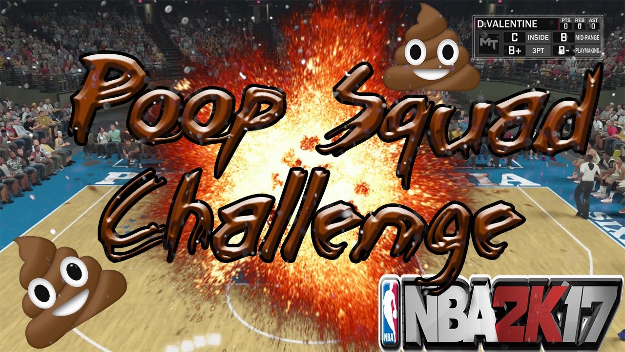 POOP SQUAD CHALLENGE!!! ALL BRONZE PLAYERS TEAM NBA 2K17 MYTEAM