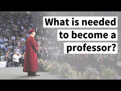 Videó: Hogyan szerezhetek professzori állást?