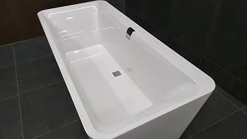 Villeroy Boch uBQ180SQE9W2V-01 Squaro Edge 12 Excellence free standing bath
