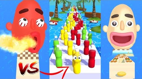 Sandwich Runner VS Juice Run | Walkthrough | All Level Gameplay Android,iOS | Video Games, JCB Wala
