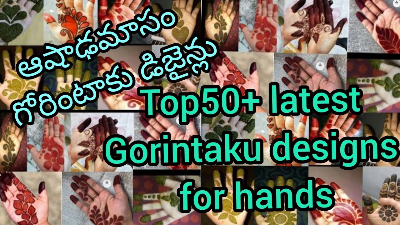 Latest gorintaku designs for hands| Natural Gorintaku Designs ...