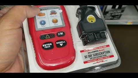 Autel AL329-R OBD2 Code Reader Automotive Diagnostic Tool with Emission Status- DOES THIS WORK?