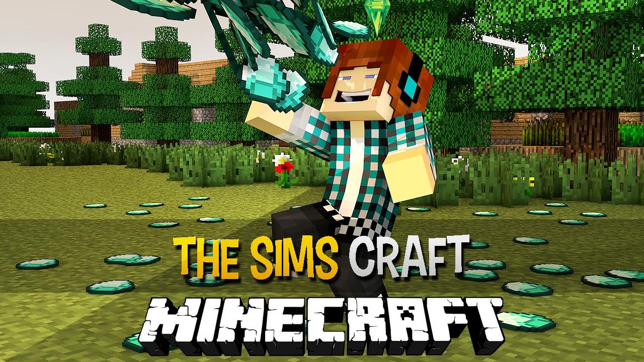 The Sims Craft Ep.24 - Diamantes Infinitos !! Estamos Ricos !! - Minecraft the sims video game online