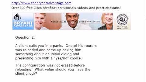 CCNA And CCNP Video Practice Exam:  Troubleshooting