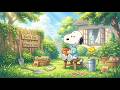 Relaxing Earth Day Planting with Snoopy 🌱 Gentle Lofi Beats for Work & Reading 📚 Total Calm