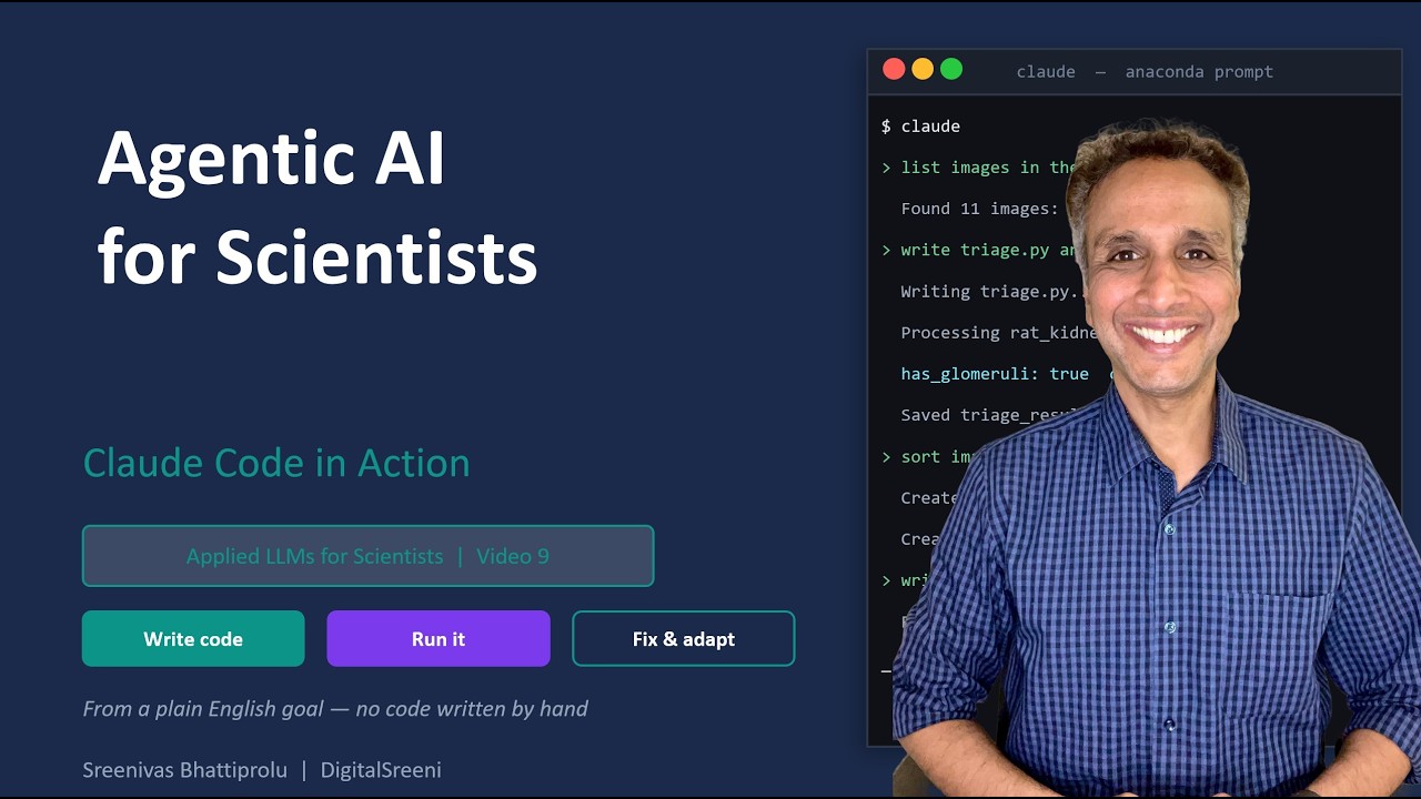 09-Agentic AI for Scientists - Claude Code in Action - YouTube