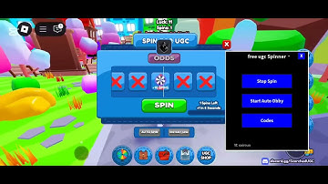 *UGC* Roblox Free UGC Spinner Script | AUTO SPIN | CODE | AUTO OBBY | Pastebin