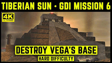 C&C TIBERIAN SUN - GDI MISSION 6 - DESTROY VEGA