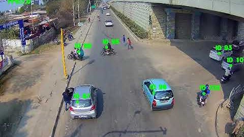Wrong Way Vehicle Detection by Vehicle Detection & Tracking