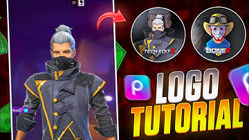 How To Make Own Character Logo 🤯 || FreeFire Character Ka Logo Kaisa Banaya Picsart Mai
