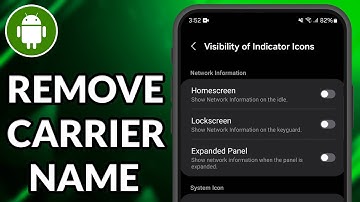 How To Remove Carrier Name On Samsung