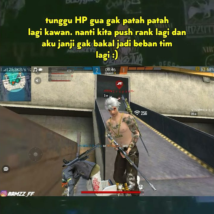 STORY WA FREE FIRE 30 DETIK!! SAD😭 | NASIB HP KENTANG🔥 | STATUS WA FF QUOTES KEREN | STORY WA