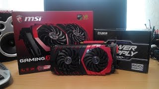 Обзор и Тест видеокарты MSI GTX 1060 GAMING X 6G