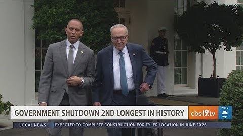 Government shutdown becomes second longest in history