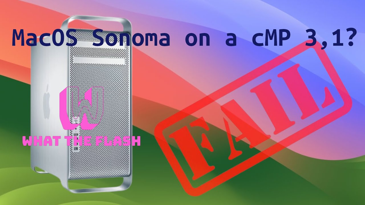 Windows 11 & MacOS Sonoma on a classic Mac Pro 3,1? - YouTube