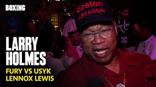 Larry Holmes On Fury-Usyk, Lennox Lewis Ability & Current Era