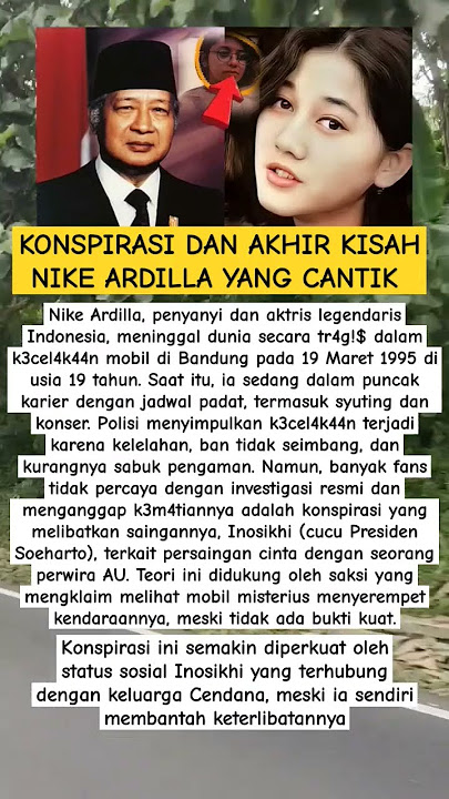 kisah Nike Ardilla, penyanyi dan aktris legendaris Indonesia