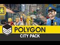 Polygon city pack  trailer 3d low poly art for games by syntystudios