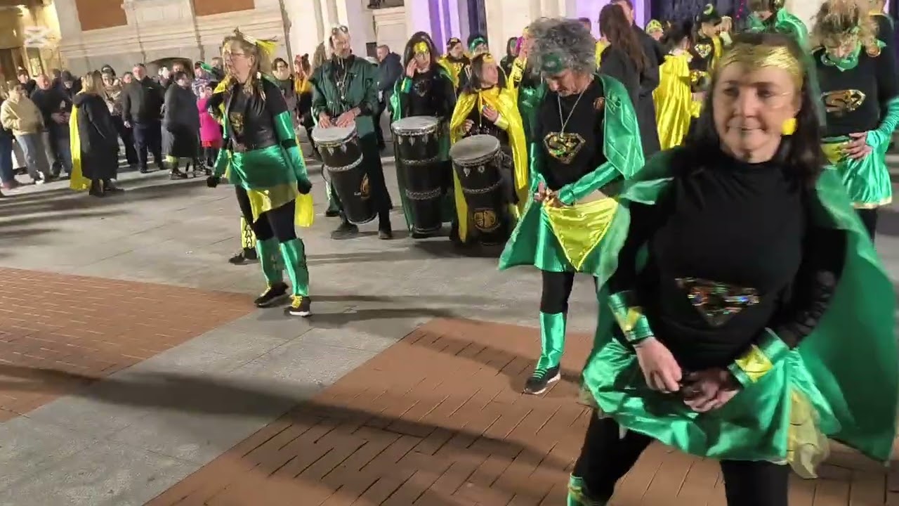 Batucadas carnavales 2026.#valladolid #fiestas #carnaval #event #eventos #fiesta 