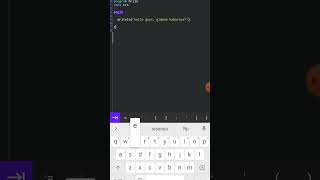 cara coding hello world bahasa pascal menggunakan android part 2