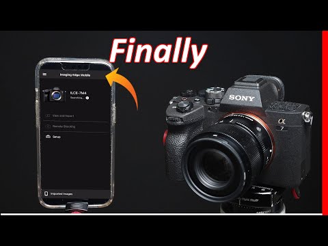 How To Connect Your Sony A7 mark IV To Your Phone (RAW, 4K, JPG, Control)
