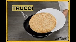 CÓMO DAR LA VUELTA A LA TORTILLA DE FORMA FÁCIL! - Mira el TRUCO! by Les Truites 148,725 views 5 years ago 5 minutes, 1 second