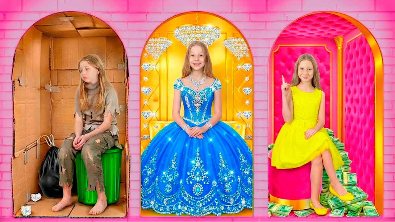 Nastya and a Sweet Rich and Poor Story