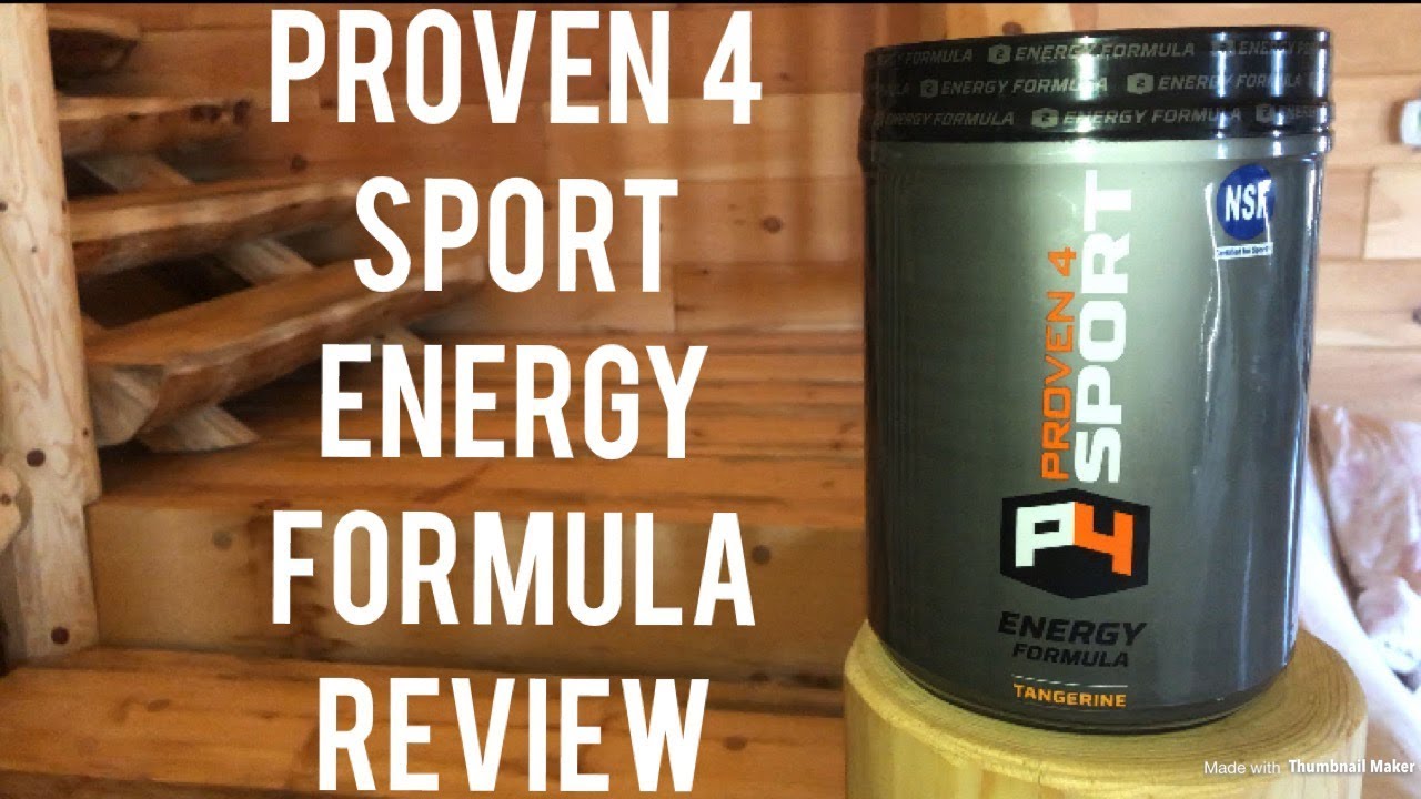 Honest Reviews: Proven 4 P4 Energy Formula - Tangerine (Supplement ...