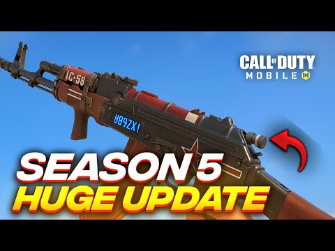Free Legendary Ak-47! Cod Mobile Season 5 Major Leaks
