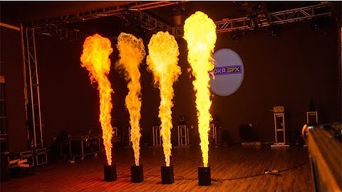 How to Program Stage Flame Machine with DMX Controller