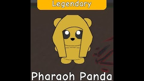 How to get the pharaoh panda in find the pandas