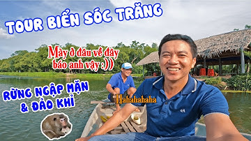 Khám Phá KDL Rừng Ngập Mặn và Đảo Khỉ - Cù Lao Dung Sóc Trăng | Nên thử 1 lần đi biển Sóc Trăng