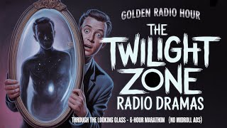 The Twilight Zone Radio Dramas – Through the Looking Glass | 6-Hour Visual Marathon (No Midroll Ads)
