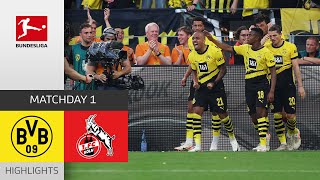 Malen Saves BVB! | Borussia Dortmund - 1. FC Köln 1-0 | Highlights | Matchday 1 – Bundesliga 2023/24