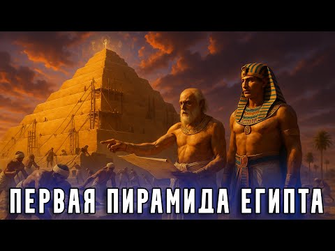 ПЕРВАЯ ПИРАМИДА ЕГИПТА: Как ИМХОТЕП и ДЖОСЕР ПОСТРОИЛИ СТУПЕНЧАТУЮ ПИРАМИДУ