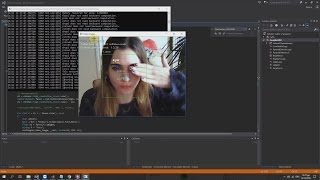 Face & facial parts detection with caffe