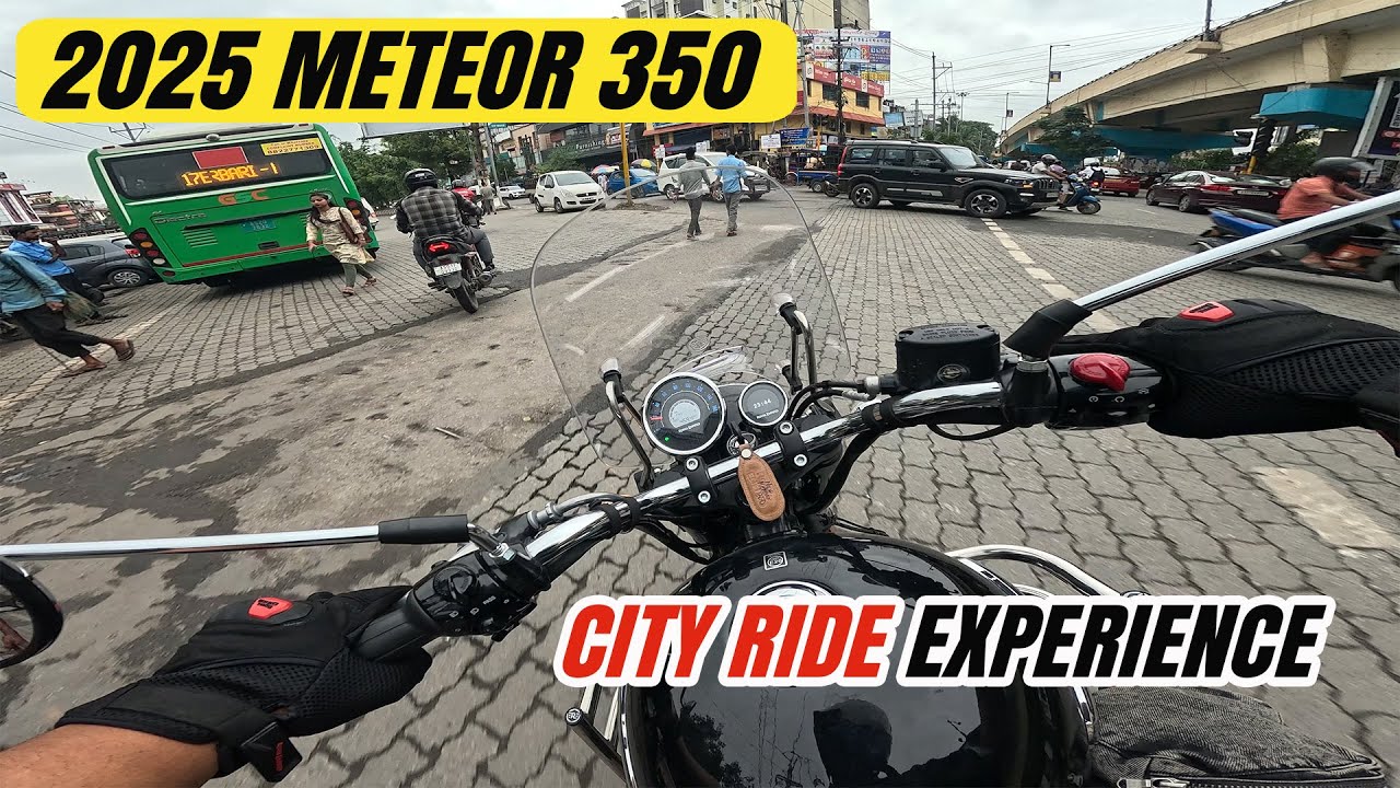 Meteor 350 Supernova – CITY RIDE Experience! Smooth or Struggle? 🔥