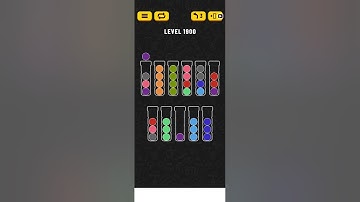 Ball sort level 1900