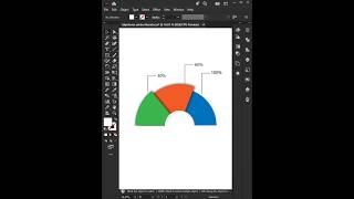 Adobe Illustrator Tips 2026 - How to Make Circular Gauge Chart Design in illustrator
